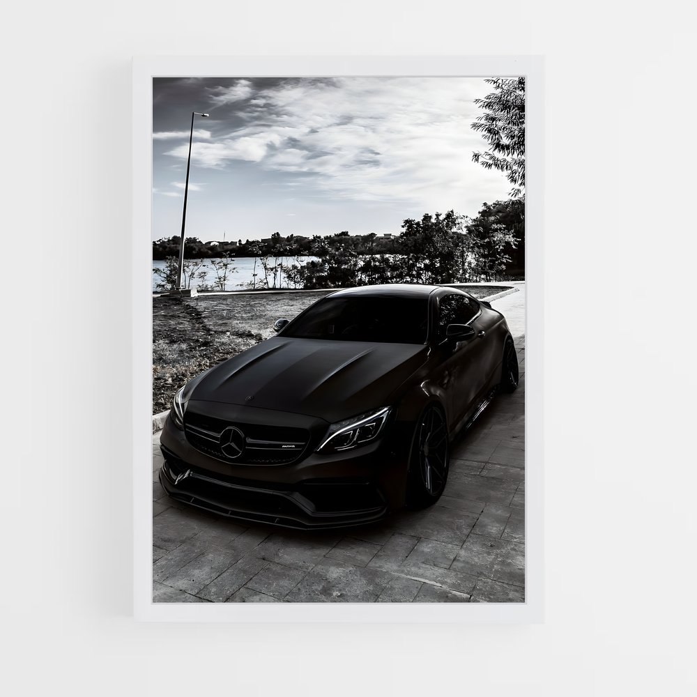 Poster C amg magnifique – affiche Mercedes (vue 3)